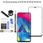 Комплект для замены переднего экрана телефона Samsung Galaxy A10, A20, A30, A40, A50, A60, A70, A80, A90, Защитная УФ-пленка для экрана с клеем