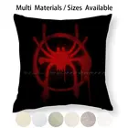 Чехол с изображением символа паука милса Моралеса, наволочка из хлопка и льна, наволочка с изображением Человека-паука, Гвен, спайдергвен, Майлса Моралеса