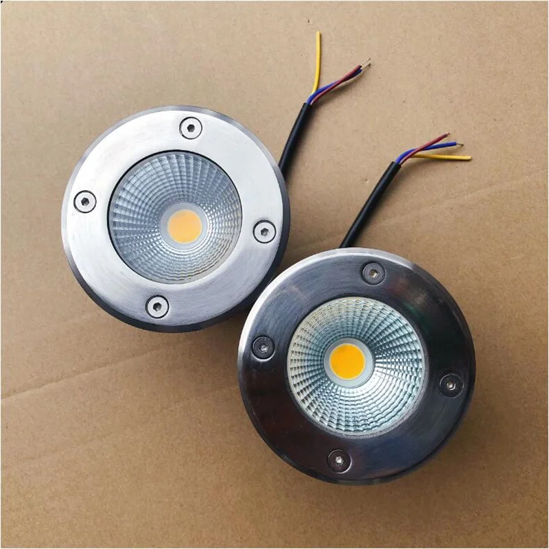 Светодиодный подземный светильник 15 Вт с регулируемой яркостью Напольная Лампа