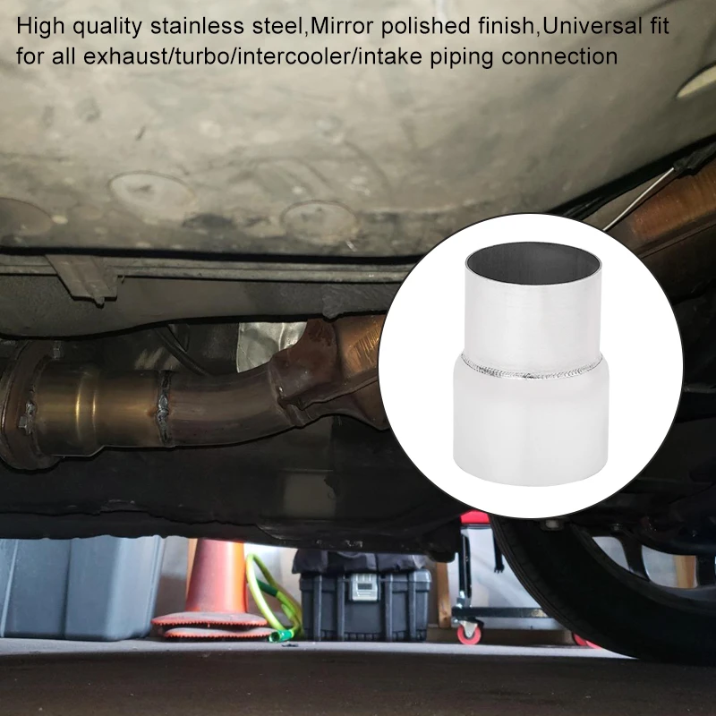 Соединитель выхлопной трубы SPEEDWOW автомобильный глушитель из нержавеющей стали