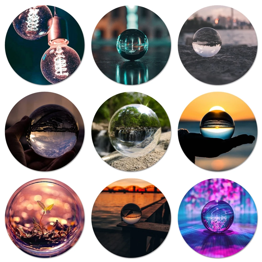 New Arrival 58mm Crystal ball world Kitchen Home Decor Refrigerator Magnet Bottle Opener Beer Coke