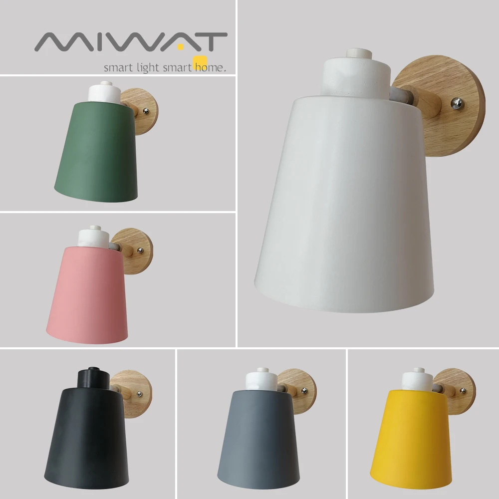 Светодиодная настенная лампа в скандинавском стиле креативный настенный