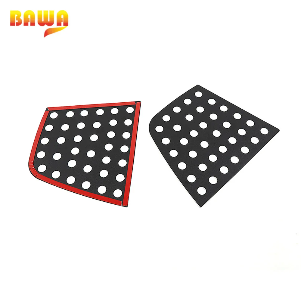 

BAWA Car Rear Window Triangle Glass Decorative Trim Stickers External Accessories For Dodge Charger 2011+