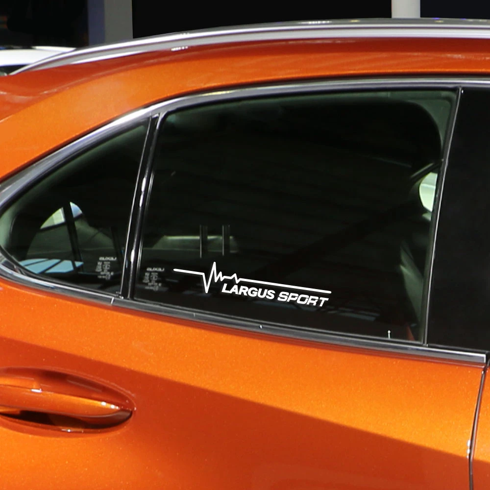 Наклейки на боковое окно автомобиля для Lada Largus Xray Niva Graphics Motor Спортивная наклейка
