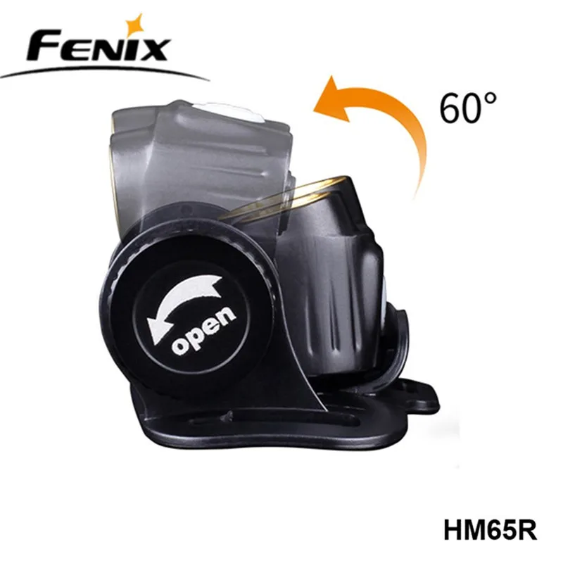 Fenix HM65R Тип C usb зарядка 1000ЛМ прожектор 400лм налобный фонарь для активного отдыха
