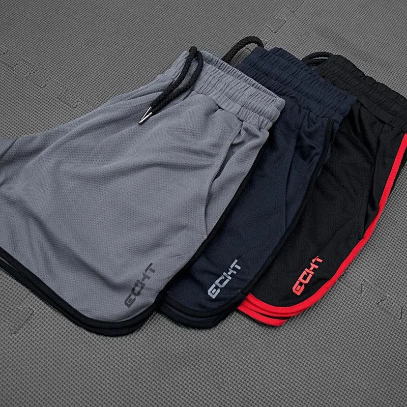 

GYKZ Mens Brand Jogger Sporting Leisure Shorts Slimming Men Black Bodybuilding Short Pants Male Fitness Gyms Shorts Workout