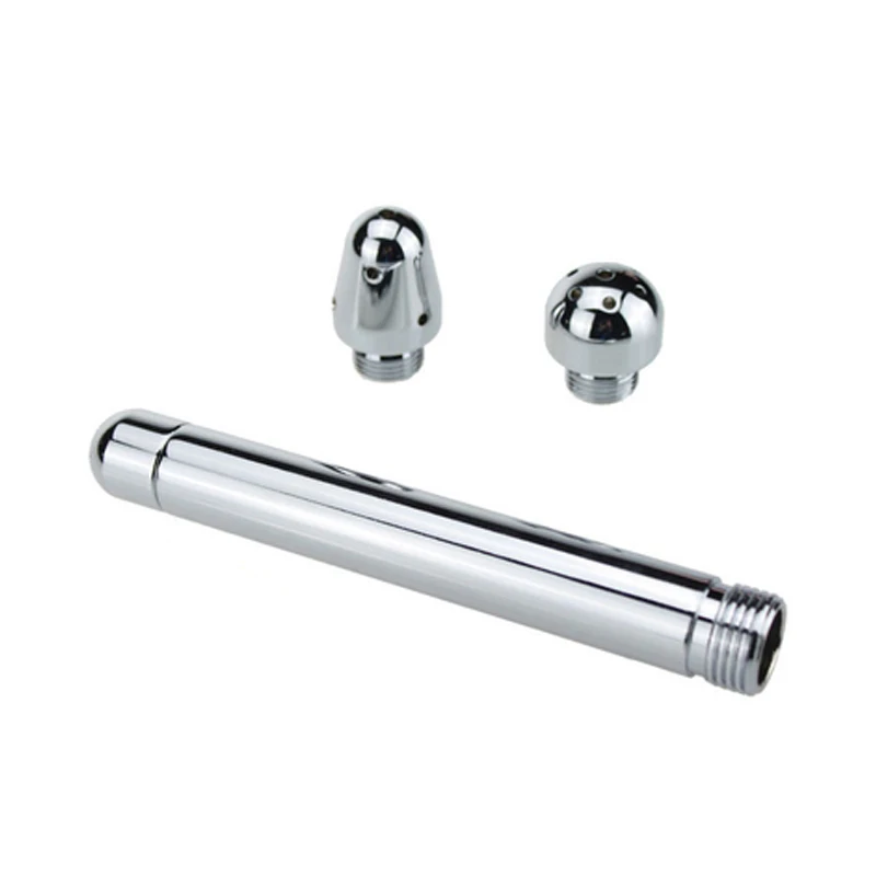 3 стиля алюминиевая пробка для Вагины и ануса чистый металлический шприц клизмы