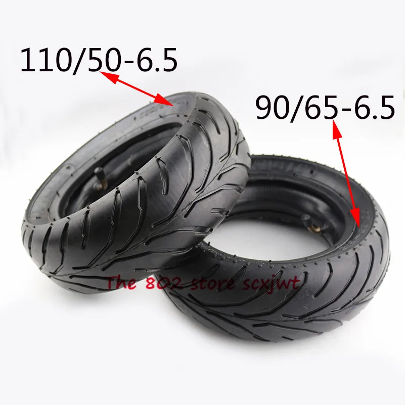 

90/65-6.5 or 110/50-6.5 Front and rear Tyres for 47cc/49cc 2 stoke air cooled Mini pocket bike Gas Electric Scooter