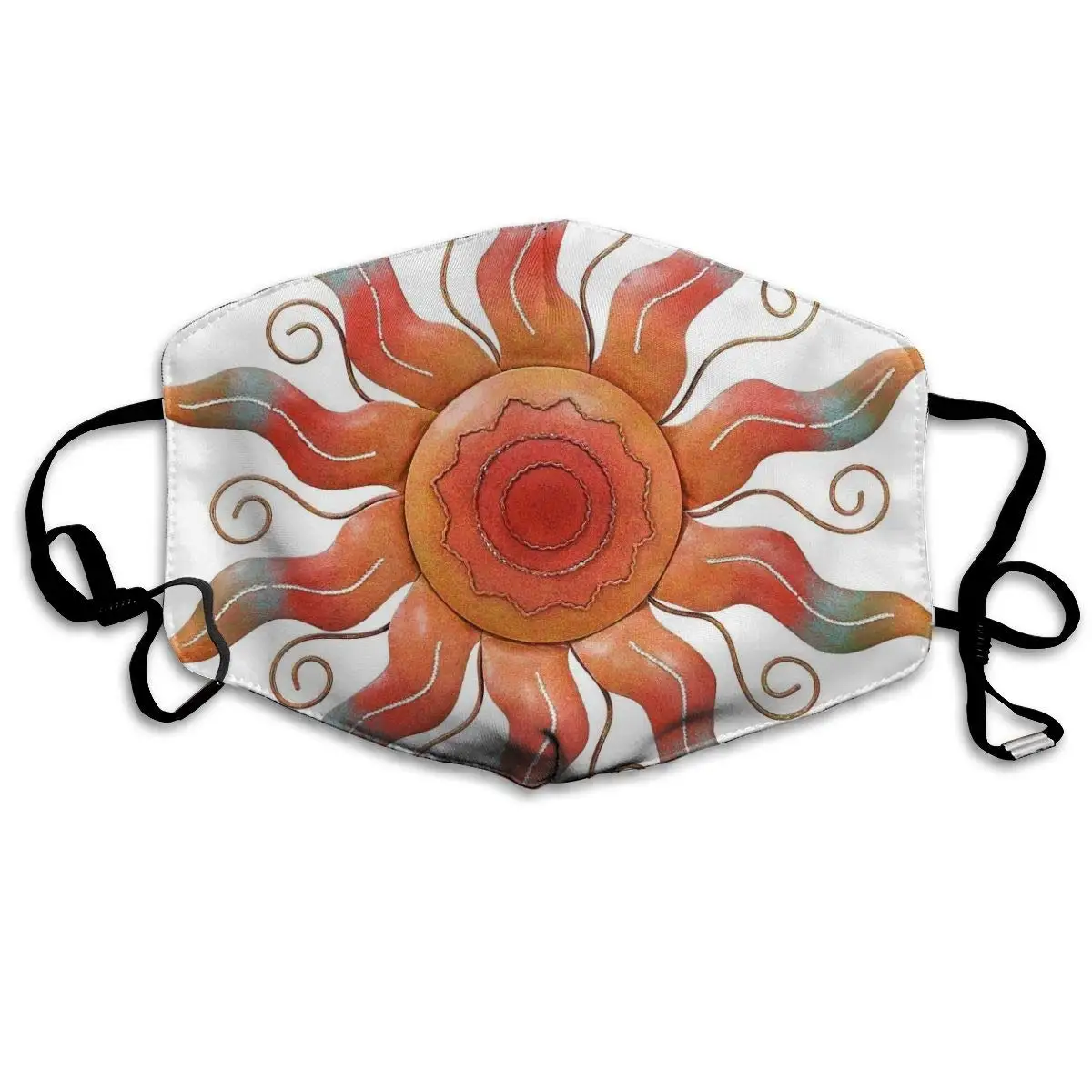 

Mouth Mask Vintage Southwest Sun Print Masks - Breathable Adjustable Windproof Mouth-Muffle, Camping Running for Women and Men