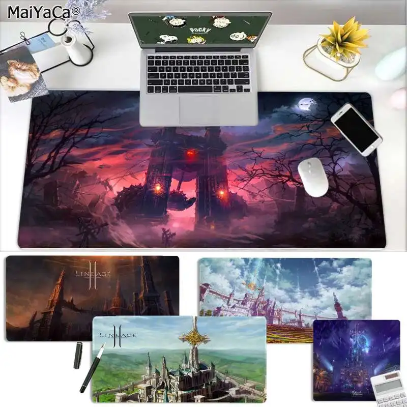 MaiYaCa простая конструкция lineage 2 Замок Gamer скоростная мышь розничная продажа