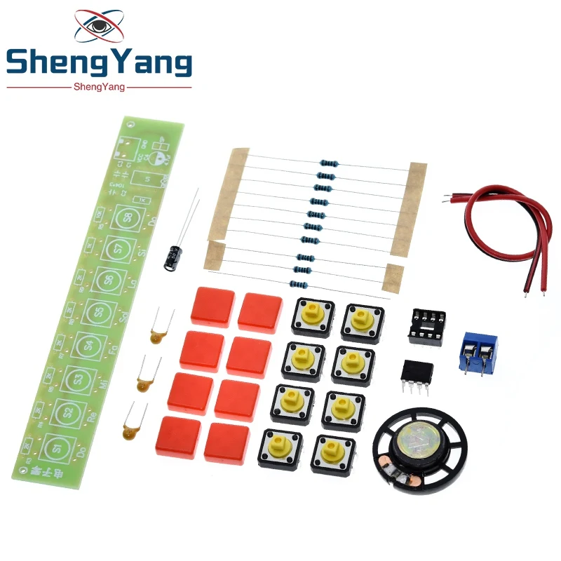 ShengYang 1 комплект Набор для творчества компонентная Электроника NE555 модуль