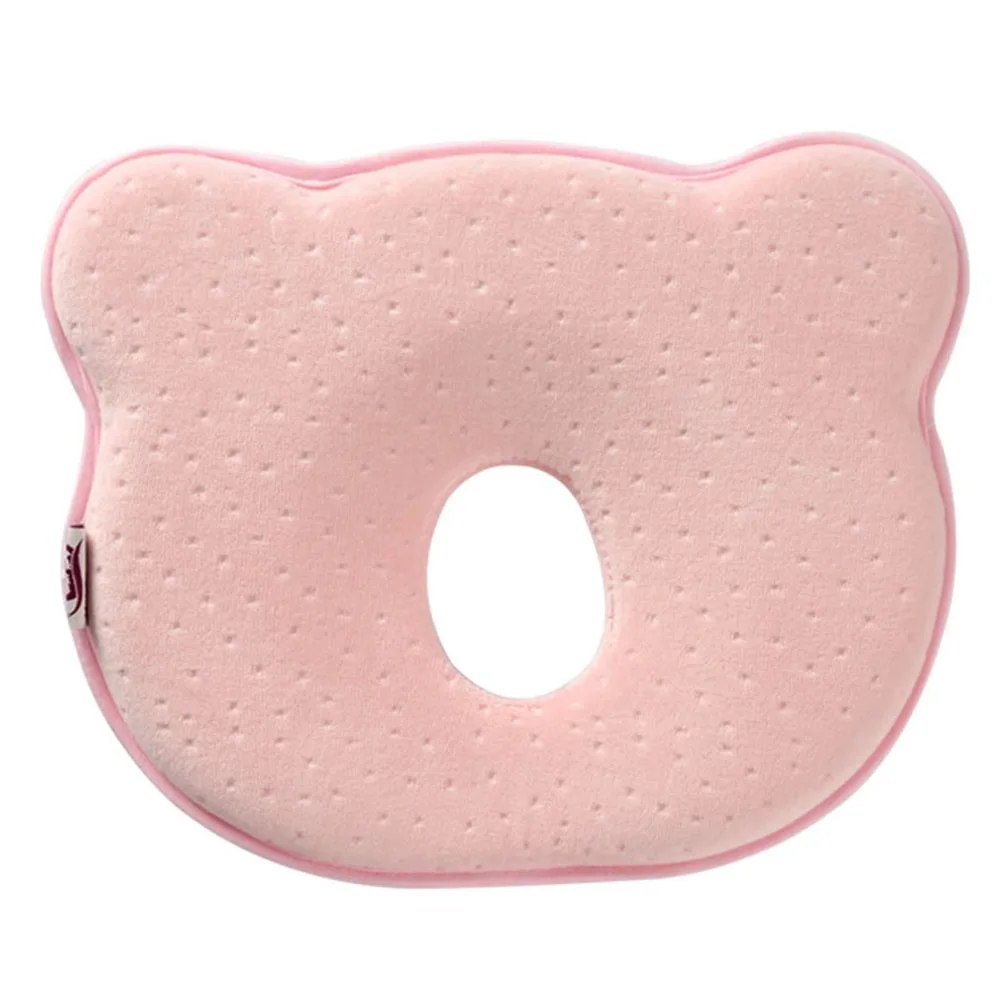 

Infant Baby Pillow Preventing Flat Head Velvet Soft Cute Cotton Positioning Sleeping Support Protection Toddler Neck Care
