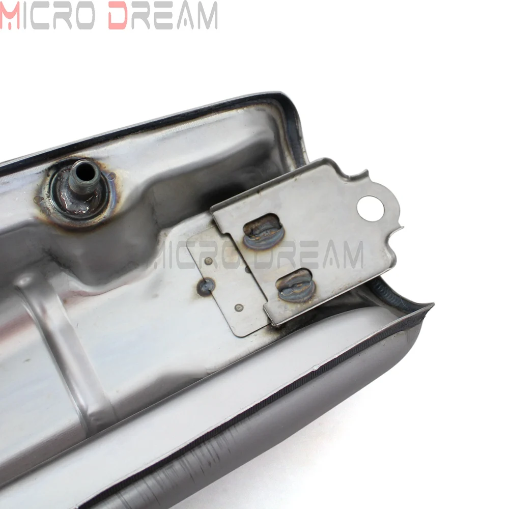 9 л Cafe Racer пользовательский топливный бак с крышкой для Yamaha Honda Suzuki BMW R100R RD50 RD350 RD400 CB