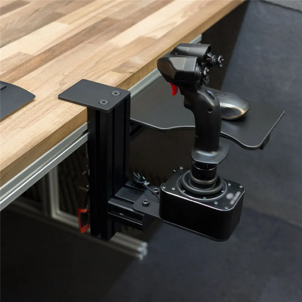 1 шт. металлический Мышь клавиатура лоток крепление для THRUSTMASTER Hotas X56 VKB джойстик