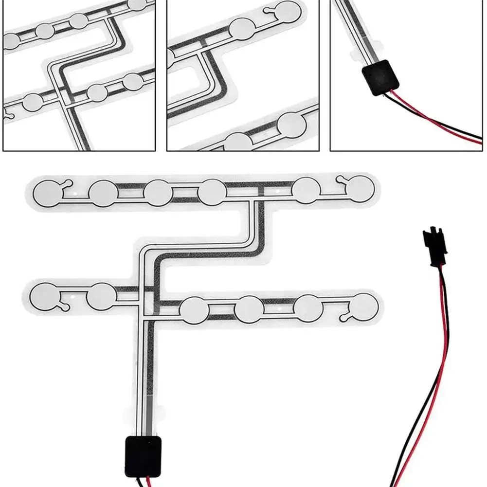 

Universal Car Seat Pressure Sensor Seat Belt Warning Reminder Pad Alarm Accessory 1PC