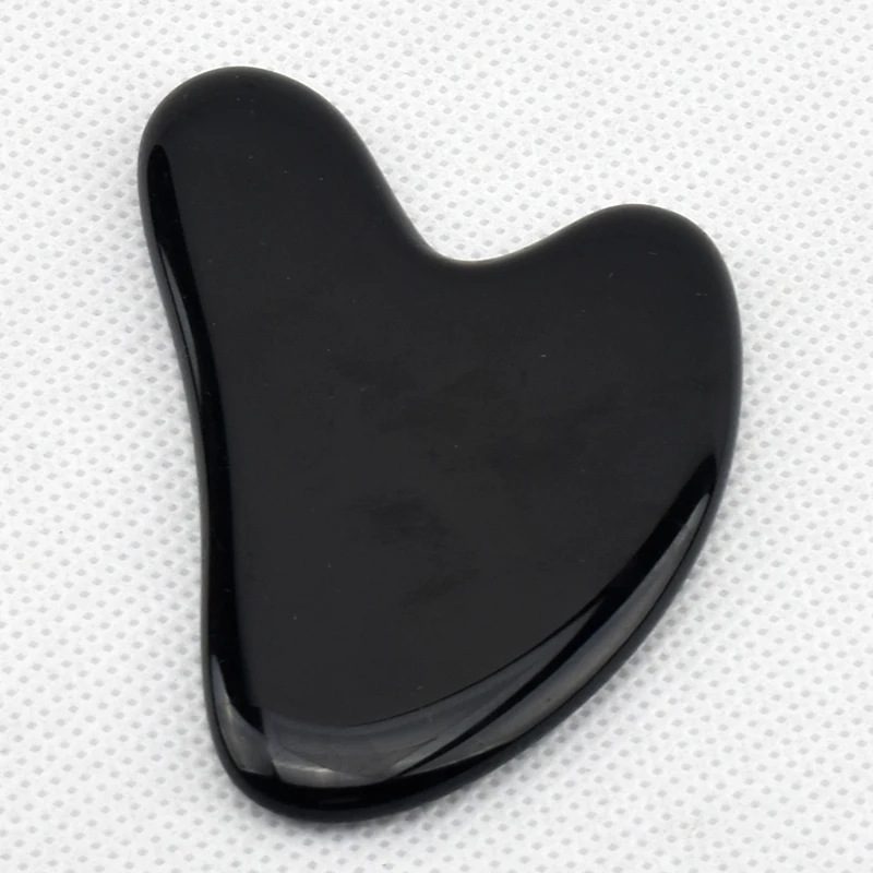 

Guasha Stone Jade Board from Different Natural Stone Scraper For Face Neck Back Body Acupuncture Pressure Therapy