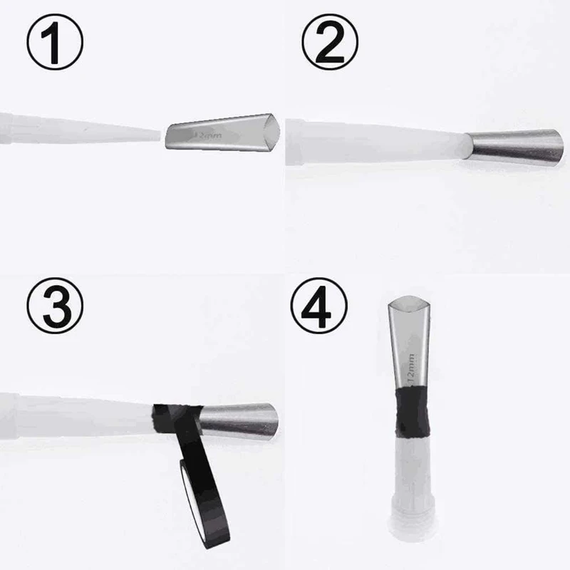 

19 Pcs Caulking Nozzle Tool Kit Reusable Stainless Steel Sealant Finishing Tool for Perfect Caulking Finisher Set