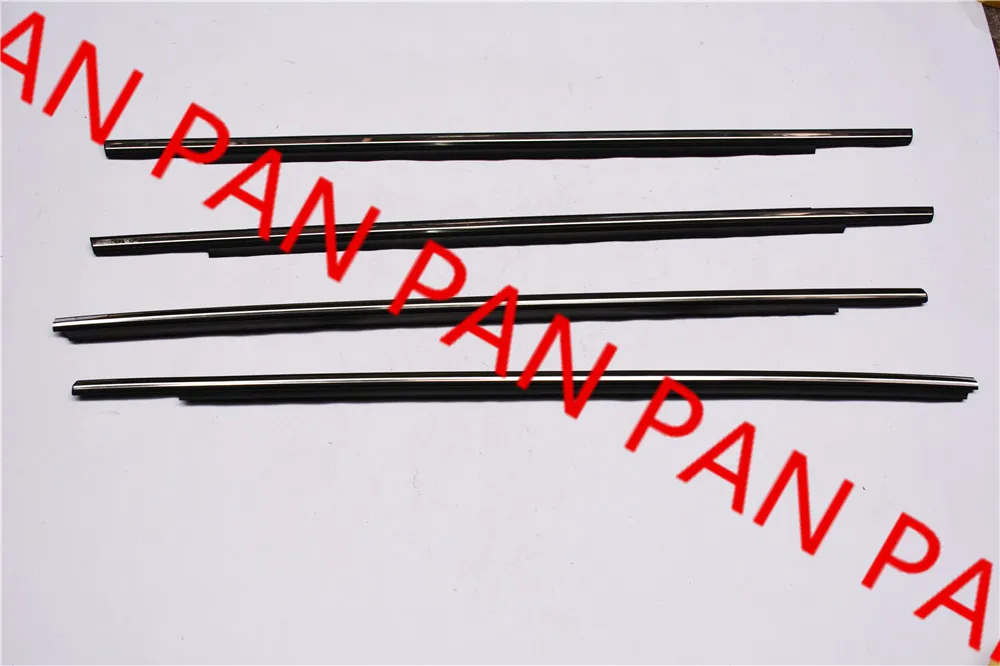 A Set 4PCS Front Left door glass moulding For MITSUBISHI OUTLANDER 2013-2017 | Автомобили и мотоциклы