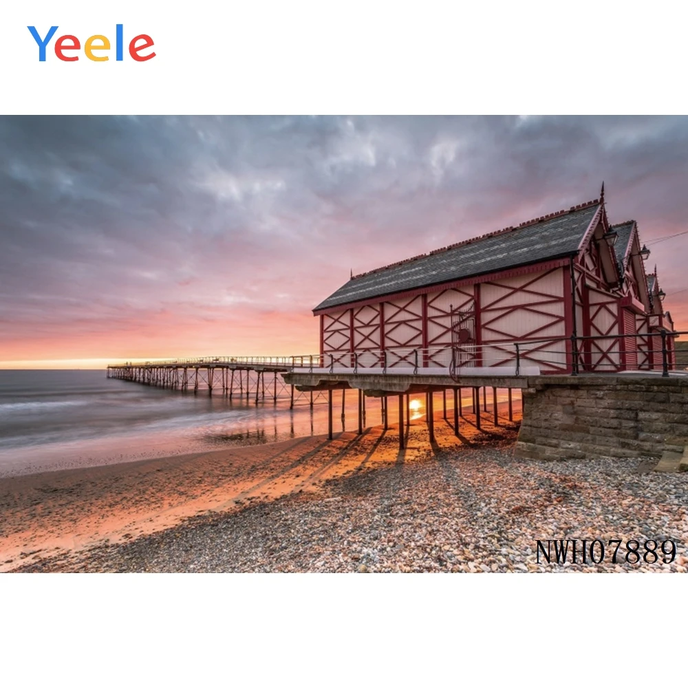

Yeele Customized Vinyl Customized Photo Background Sunset Ocean View Room Custom Photo Studio Background Backdrop