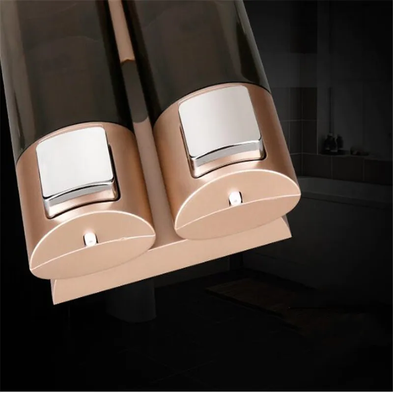 Диспенсер для мыла настенный дозатор жидкого АБС-пластика и шампуня кухни