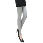 Леггинсы YRRETY с узором из змеиной кожи, Стрейчевые женские облегающие черные, серые, розовые, белые вязаные однотонные штаны из полиэстера длиной до щиколотки в стиле панк