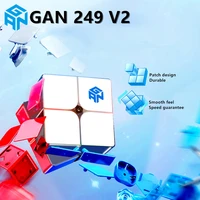 gan249 v2 m 2x2x2 magnetic magic speed cube stickerless gan249v2 pocket cubes professional gan 249 v2 m puzzle cubes toy for kid