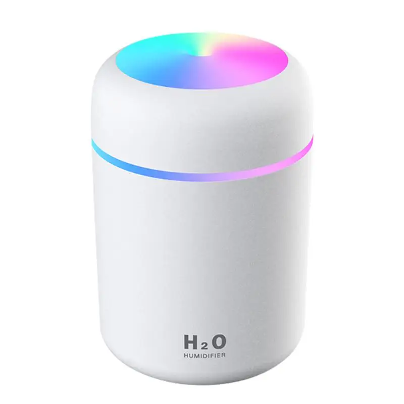 

Portable Mini Ultrasonic Air Humidifier Romantic Soft Light USB Essential Oil Diffuser Car Purifier Aroma Anion Mist Night Lamp