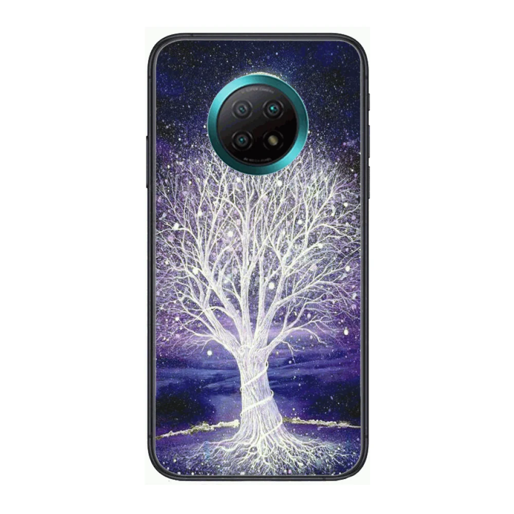 

Deer Girl Moon Phone Case For xiaomi Redmi Note 9S 8 7 6 5 A Pro T Anime Black Cover Silicone Back Pretty senior