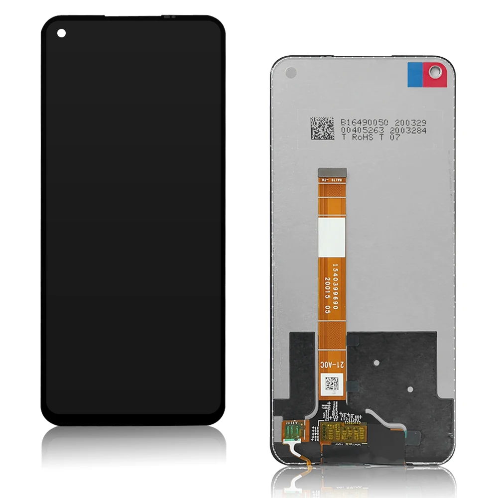 6 5 for oppo realme 6 rmx2001 lcd oppo a52 2020 cph2069 lcd display touch screen digitizer assembly with frame spare parts free global shipping