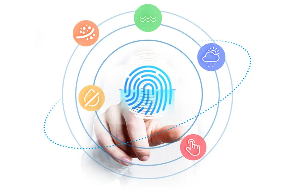 4,3 дюймов цветной сенсорный экран Клавиатура контроля доступа RFID карта клавиатура отпечатков пальцев биометрика время посещаемости для двери замки системы