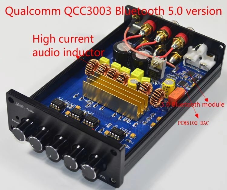 2 1 высокая мощность 2*50 Вт + 100 TPA3116 с тональным цифровым усилителем HIFI Bluetooth 4 2/5 0 тип