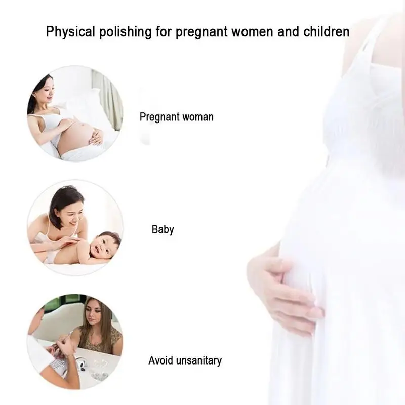 Профессиональный Прочный Nano Стекло ногтей cо шлифовальными буферными резцами