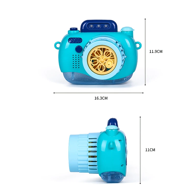 

Automatic Portable Bubble Machine Cute Camera Bubble Maker Machine Toy Kids Electric Music Light Soap Blowing Bubble Camera Toys