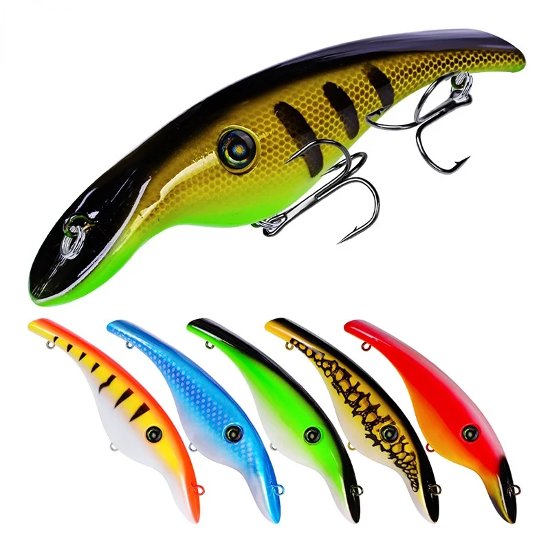 

1pcs Lure Pencil Lure 150mm/46.5g 8-color Plastic Hard Lure Fishing Accessories