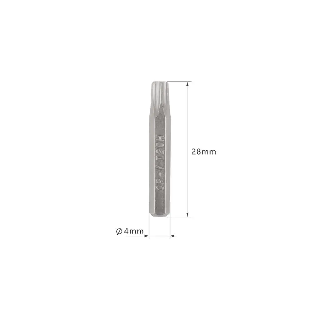 Flexsteel хорошее качество 10 шт. CR-V Torx Набор бит, включая T3, T4, T5, T6, T7, T8, T9, T10, T15, T20(T6-T20 Безопасности torx