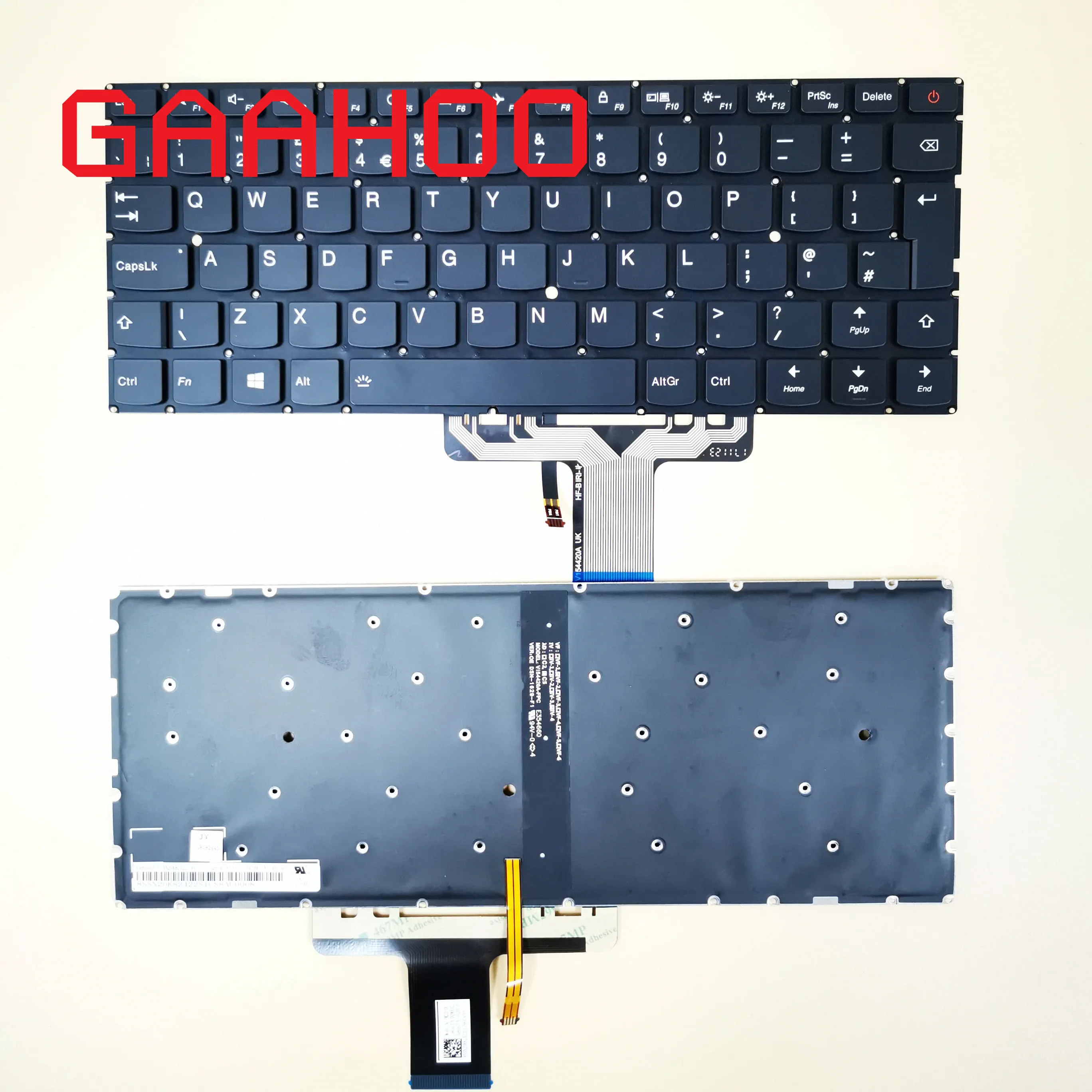 Великобритания/ГБ клавиатура с подсветкой для lenovo IdeaPad 710s-13 710S-13IKB 710S-13ISK Air 13 Pro 510s-13