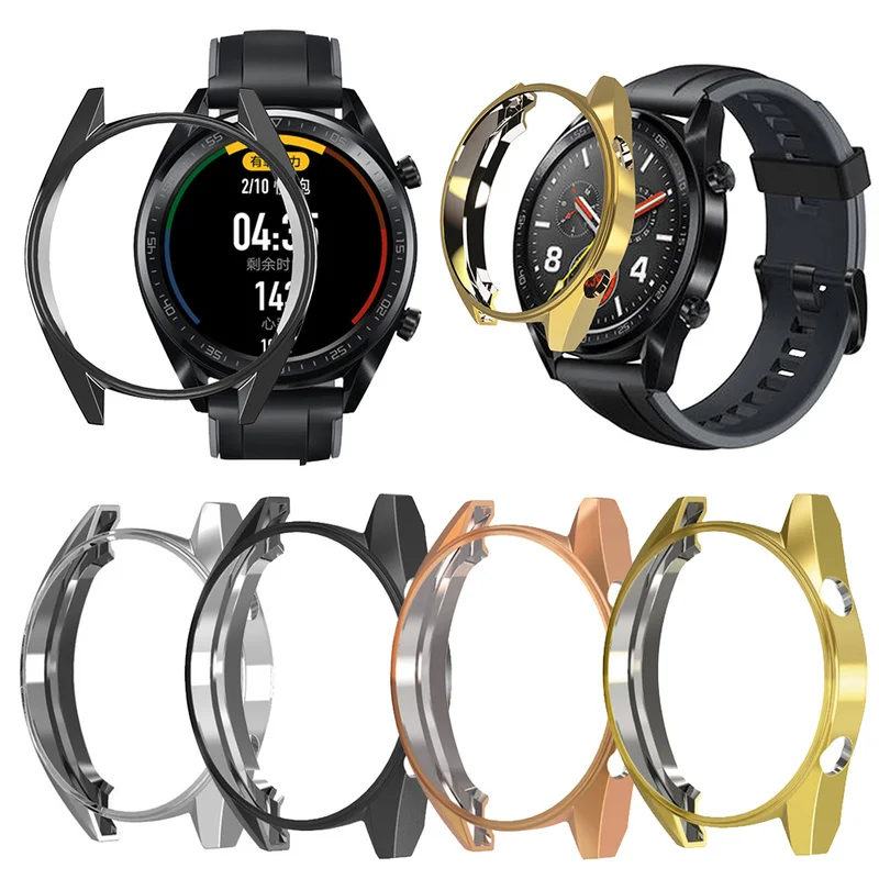 Аксессуары для смарт-часов M25 ТПУ тонкий защитный чехол Huawei Watch GT рамка Корпус