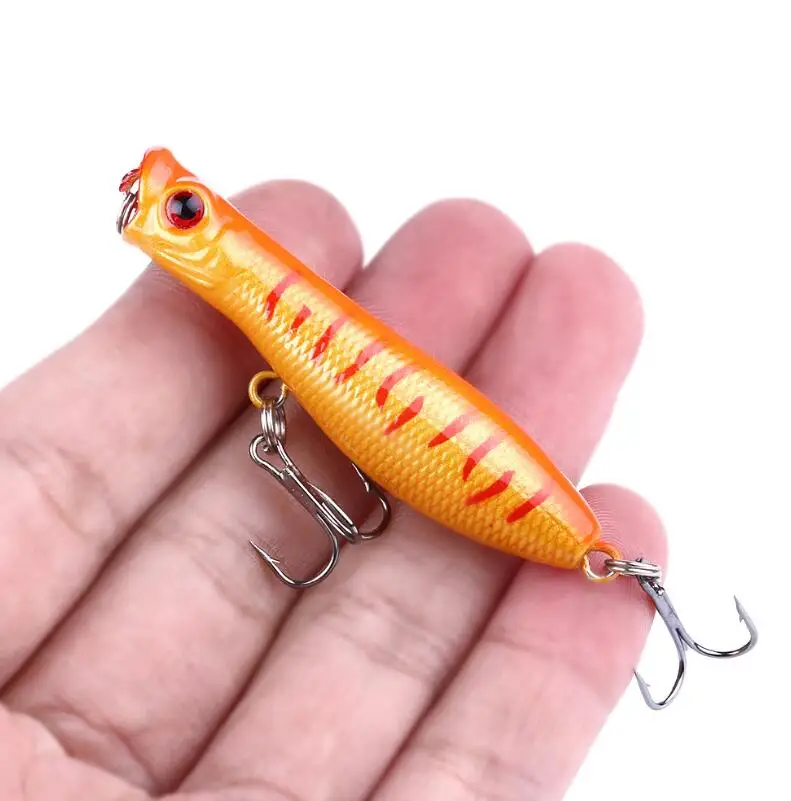 

Рыболовная приманка для наживки гамбургер Поппер Топ воды плавающие карандаш жесткая приманка для соленой воды Swimbait рыболовная приманка з...