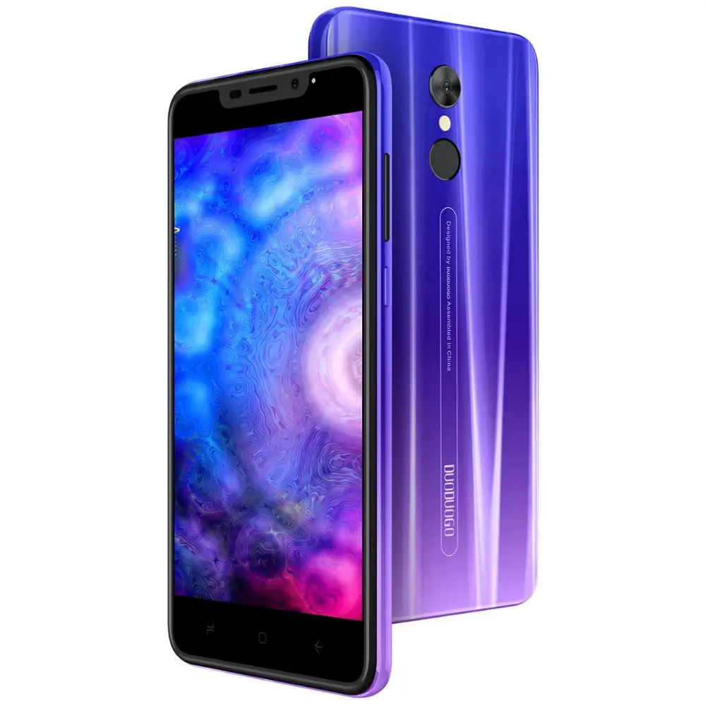 DUODUOGO G55 мобильный телефон Android 9 0 3 ГБ ОЗУ 16 Гб ПЗУ 13MP + 5MP 5 &quotHD ips 4800mAh отпечаток