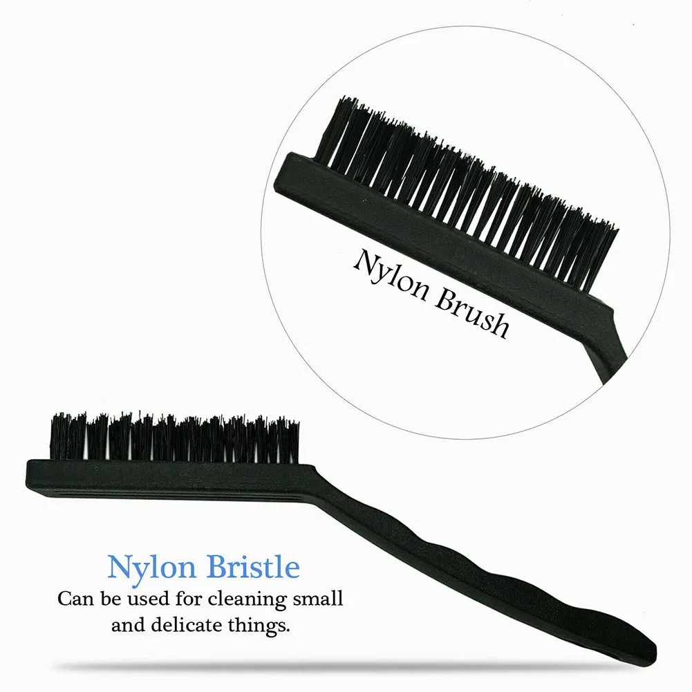 

Wire Brush Cleaning Brush .nylon Steel 3pcs Boxed Brass And Steel Brush