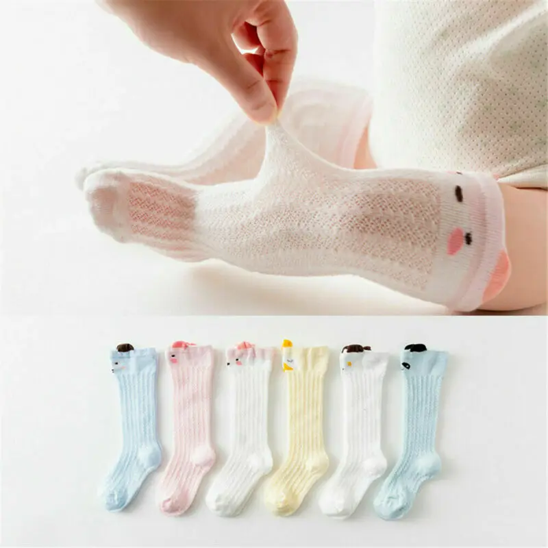 Милые гетры для новорожденных мальчиков и девочек носки малышей гольфы из хлопка