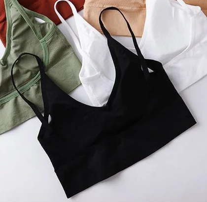 

Women's Knitted Vests Plain Open Back Tanks Backless Strappy Bralet Running Camis 8 Colors Casual Solid Straps Tops M/L
