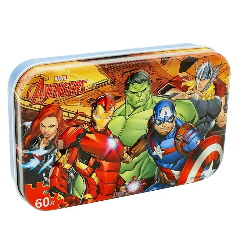 Marvel Avengers Spiderman Cars Disney Pixar 2 3 Puzzle Toy детские деревянные пазлы игрушки для детей