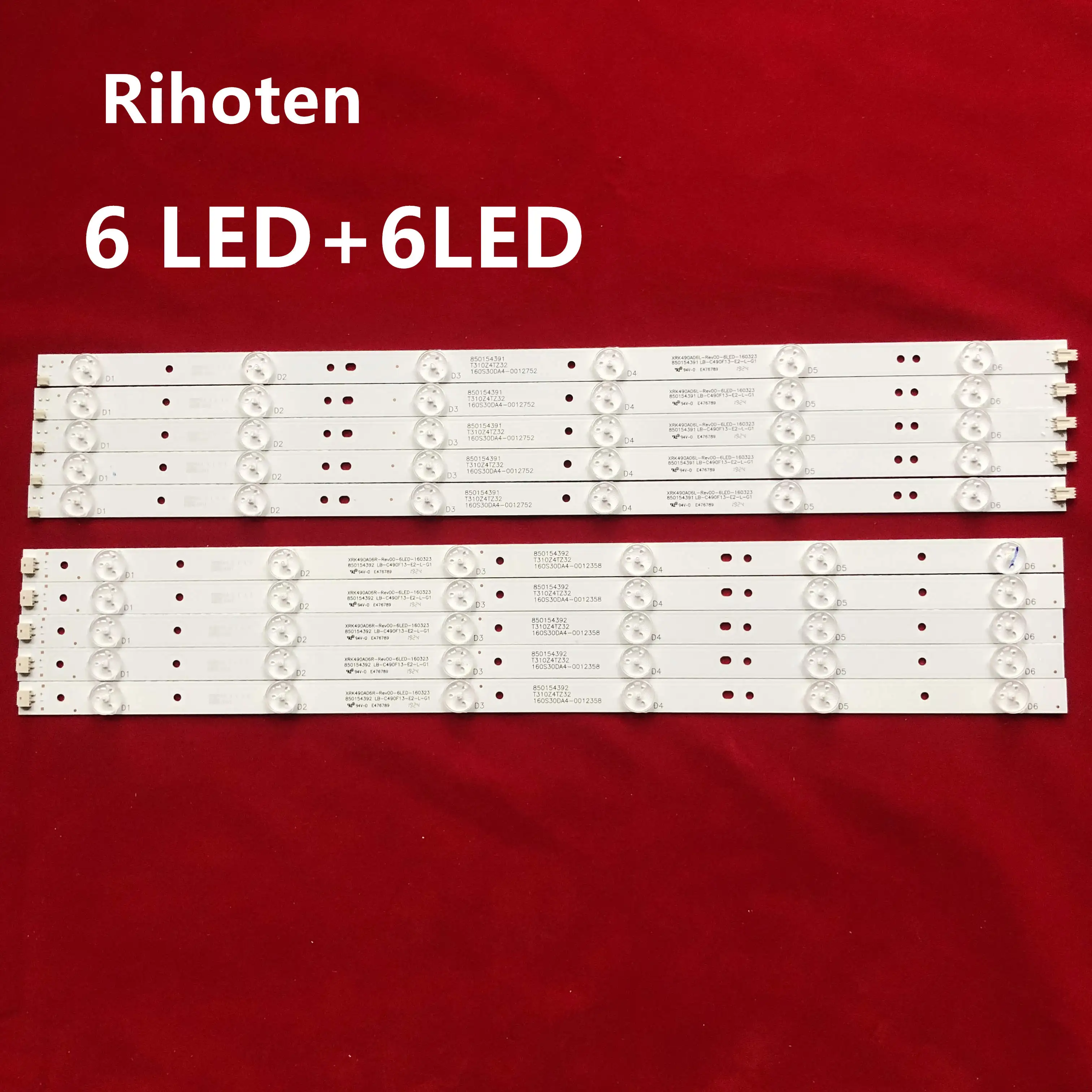 Светодиодный фонарь для LG 40 DRT4.0 REV0 7 A/B-Type SVL400 6916L-0884A 6916L-0885A 40LF630V 40LX560H 40LH5300 40LH5700 40LF570V