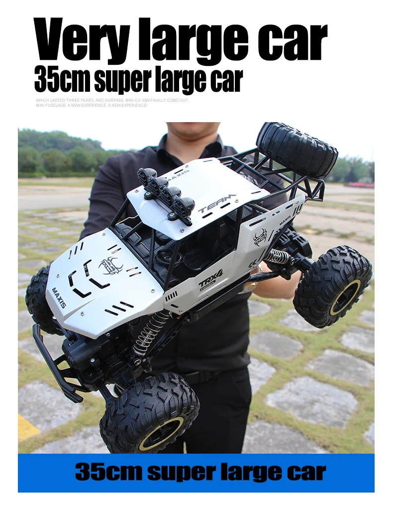 Радиоуправляемая машина 1:12 4WD 2,4G Радиоуправление RC 1:16 металлические машинки из сплава игрушки багги скоростные грузовики внедорожные Грузовики Игрушки для детей