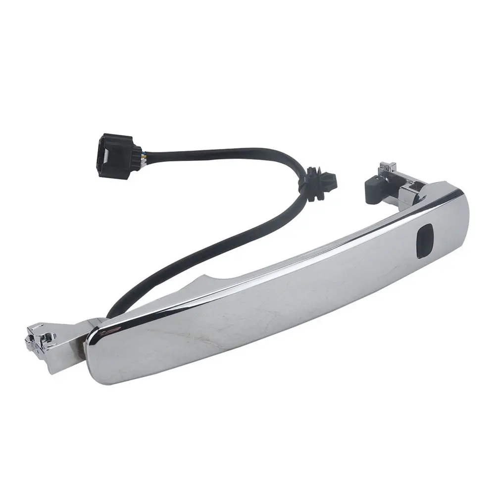 

80645-CA000 Inductive Exterior Chrome Door Handle For Nissan 2010-2013 Front Left Driver Side With Keyhole Smart Entry Keyless