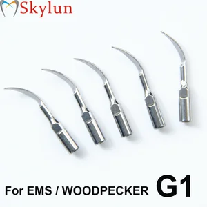 Стоматологические ультразвуковые насадки для скалера G1, 10 шт., новый стоматологический ультразвуковой скалер для масштабирования, подходит для EMSДятел G1us