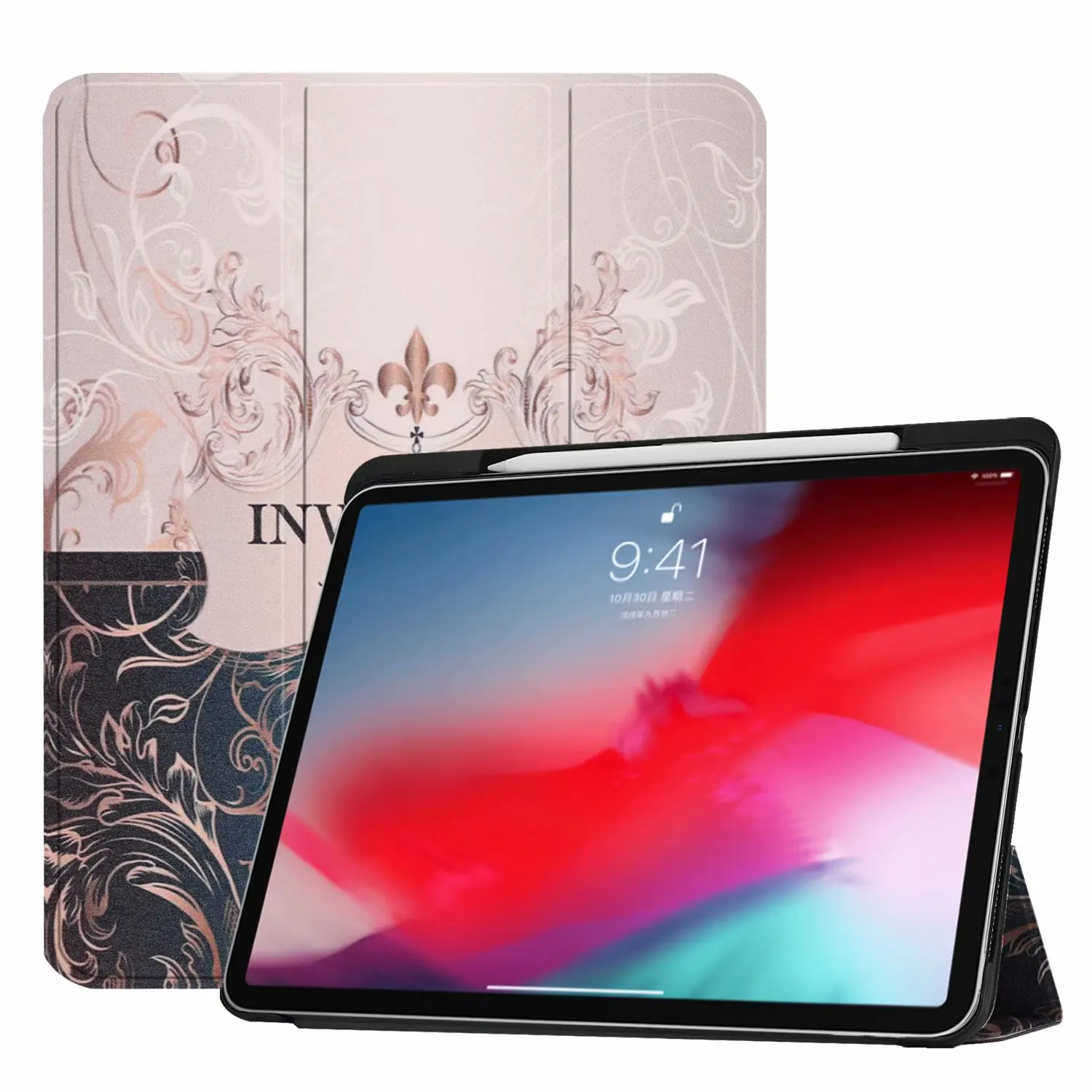 Для IPad Pro 11 чехол 2018 Магнитный Funda с держателем ручки PU кожаный умный для