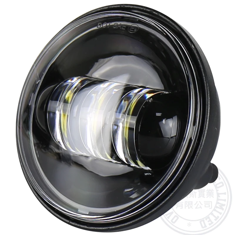 2 Pcs 4.5-Inch Fog Lamps Emitting White Light are Used for Auxiliary Lighting of Modified Motorcycles or Other 12V DC Vehicles | Автомобили