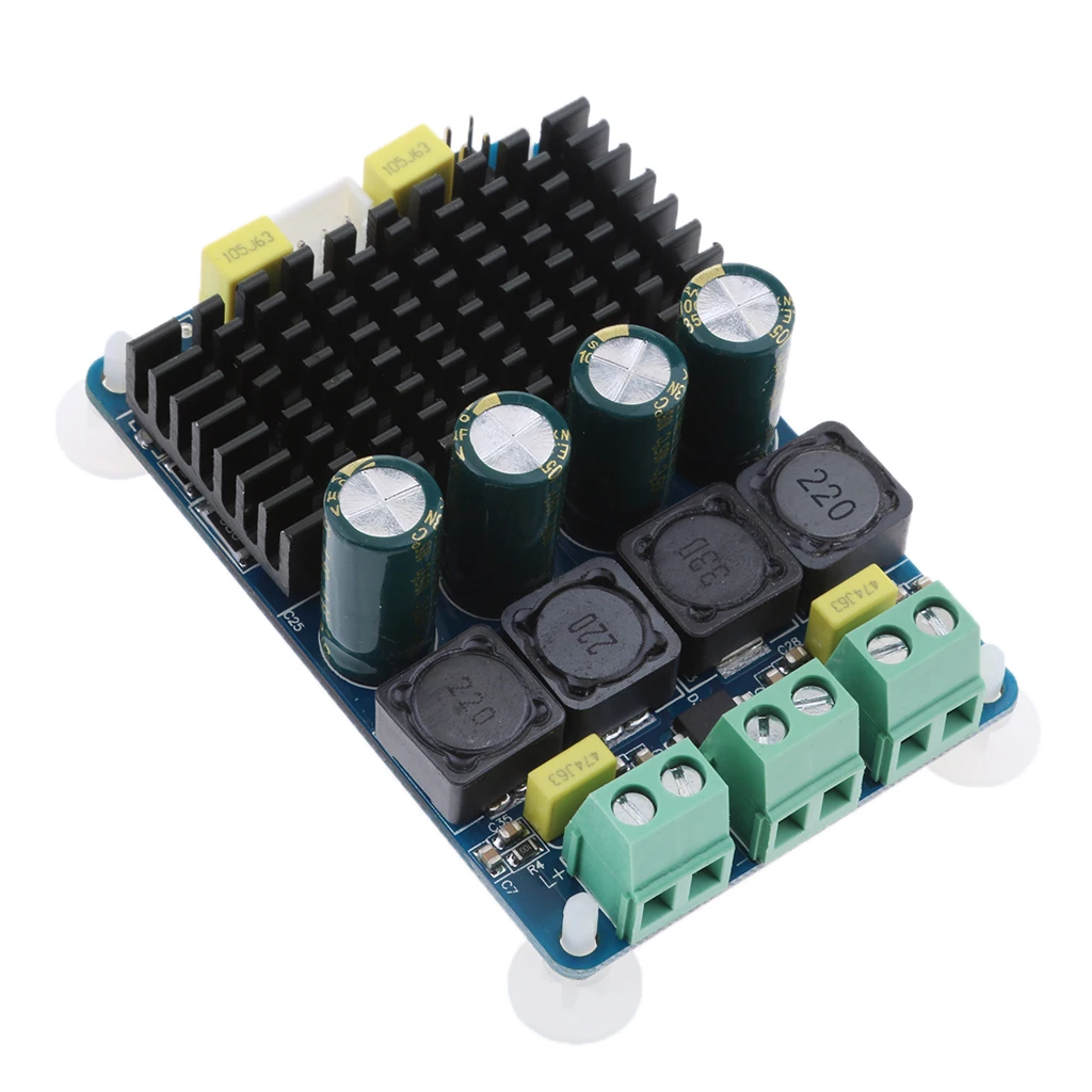 

DC8-32V Dual Channel Stereo HiFi Digital Amplifier Board Power Amp 100W+100W